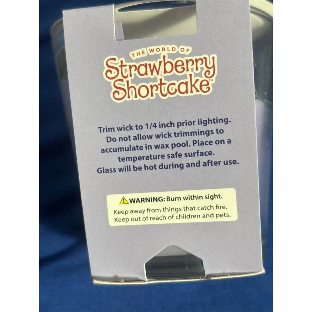 The World of Strawberry Shortcake scented candles Set Of 4,3oz Fun Colors New